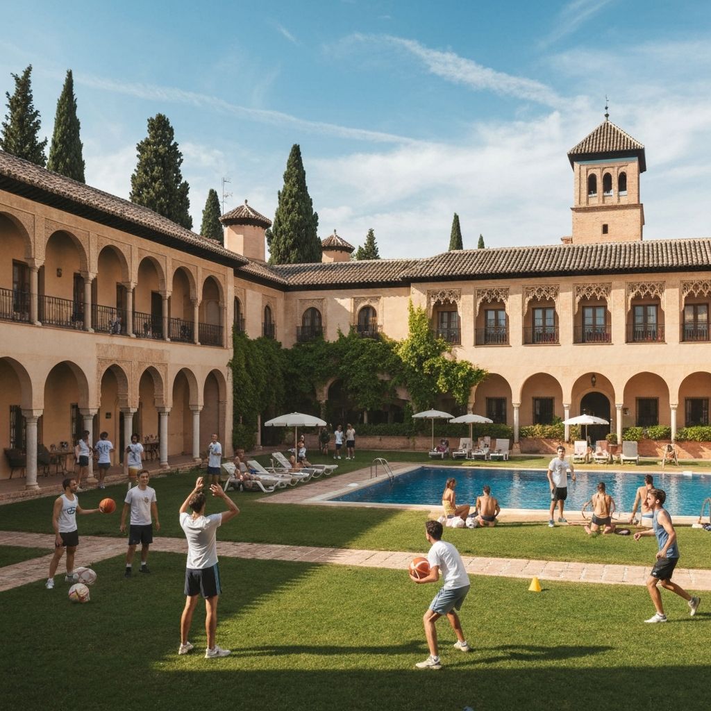 Las mejores residencias para alojar grupos deportivos y culturales en Granada este verano