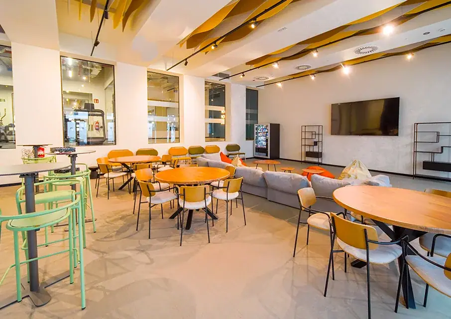 Sala social y comedor