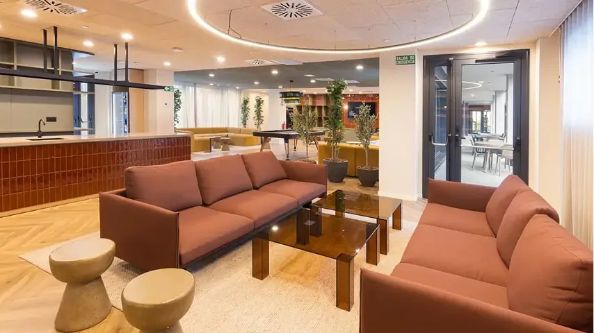 Zona de reunión y descanso